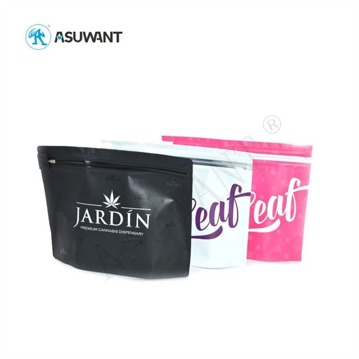 Medical Packaging 420 Child Resistant Ziplock Bags For Cannabis Marrijuana