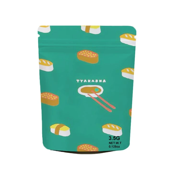 130 Mic Resealable Ziplock Food Packaging Bags FDA PET / PEFor Organic Beans
