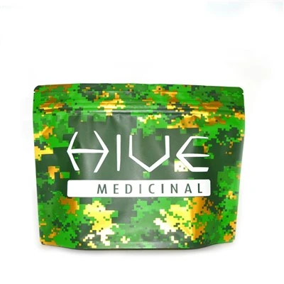 CALI 420 packaging 3.5G 7G 14G 1OZ ডিসপেনসারি প্রিমিয়াম বহিরাগত ভেষজ ব্যাগ
