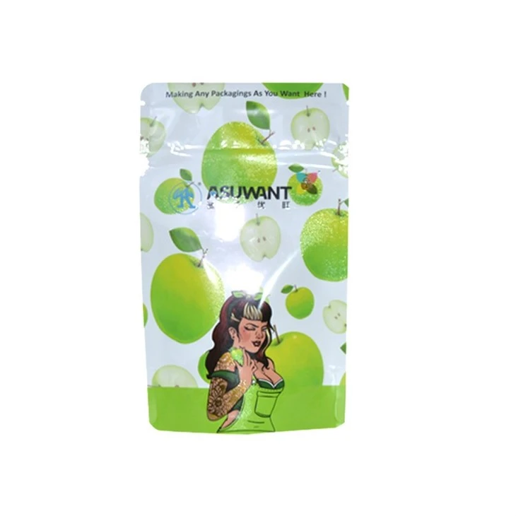Custom Printing Resealable Smell Proof Stand Up Pouch Packaging 3.5g/7g/1lb Mylar Bag With Zipper